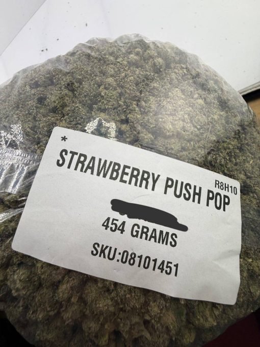 Buy Quality Strawberry Push Pop Strain – Hitting Effects - Image 2