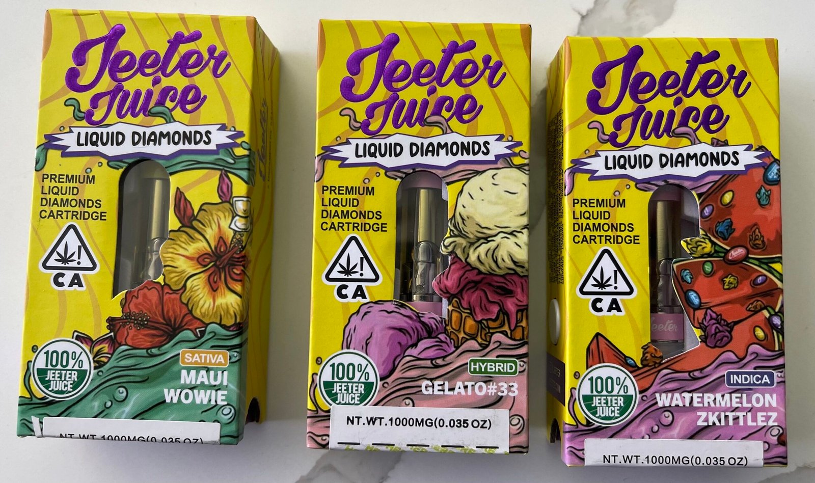 #AA23 Jeeter Juice Liquid Diamond Full Gram Cartridges ππ§