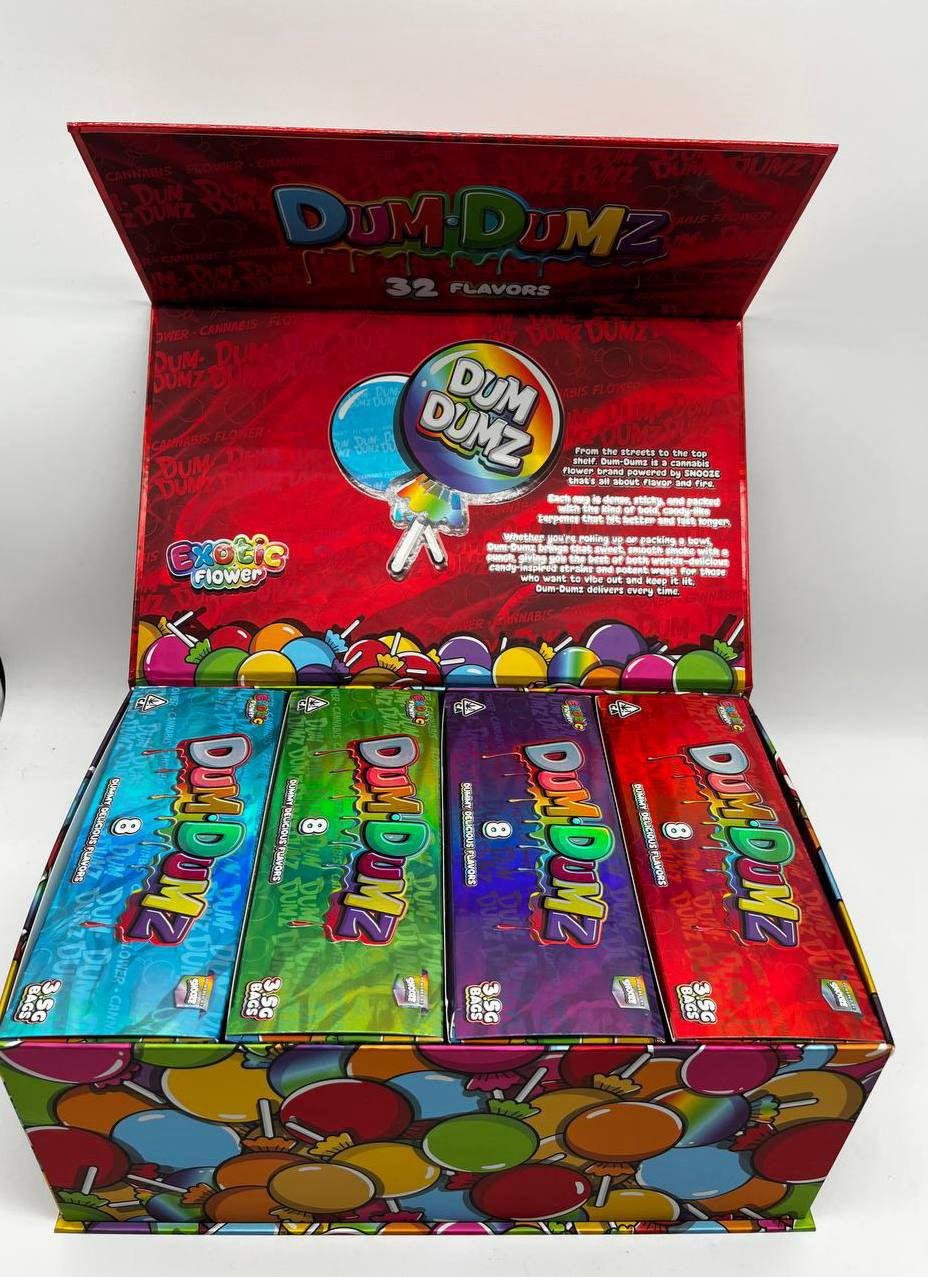 Buy Dum Dumz Exotic Flower 3.5G Bags Online – Snooze Weed