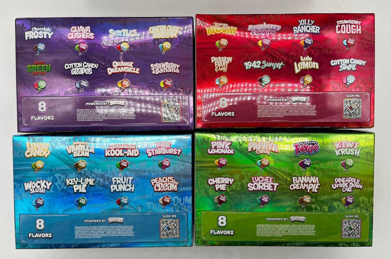 Buy Dum Dumz Exotic Flower 3.5G Bags Online – Snooze Weed