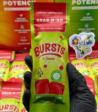 BUY BURSTS BY SAUCE EDIBLES ONLINE - DA1EXOTICS