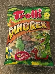 Xtra Sour Dinorex Trollis Gummies